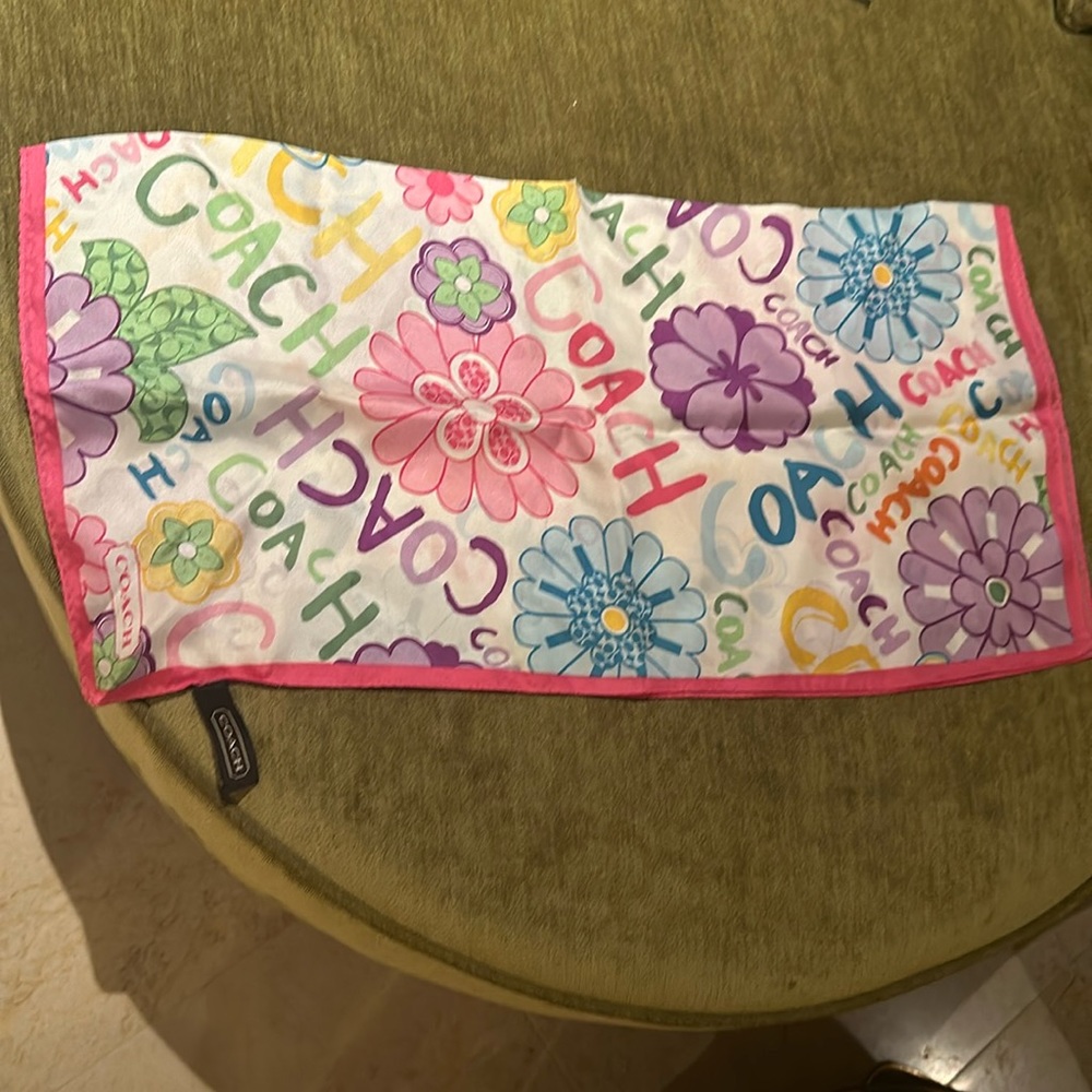 Coach scarf